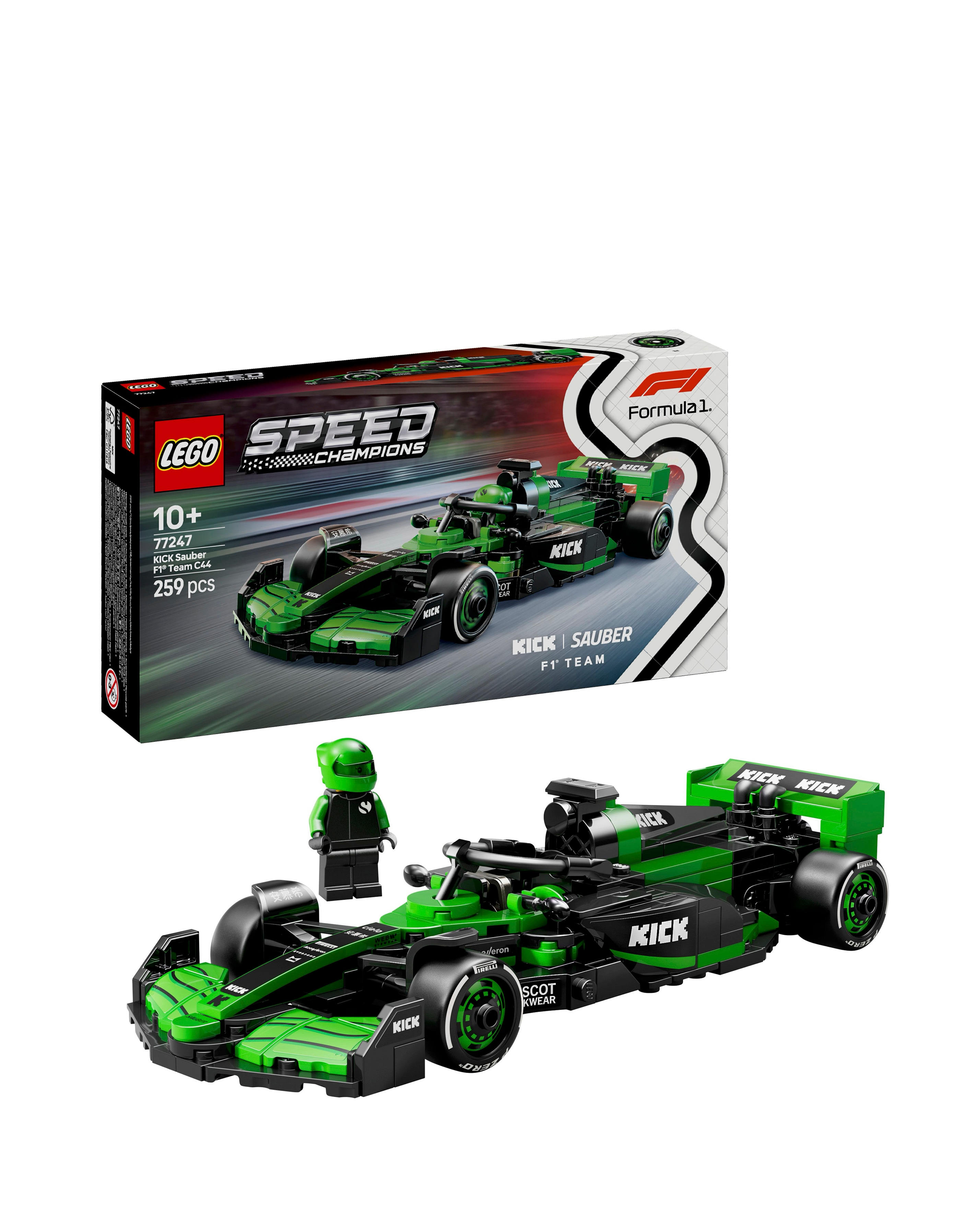 LEGO Speed Champions KICK Sauber F1 Team