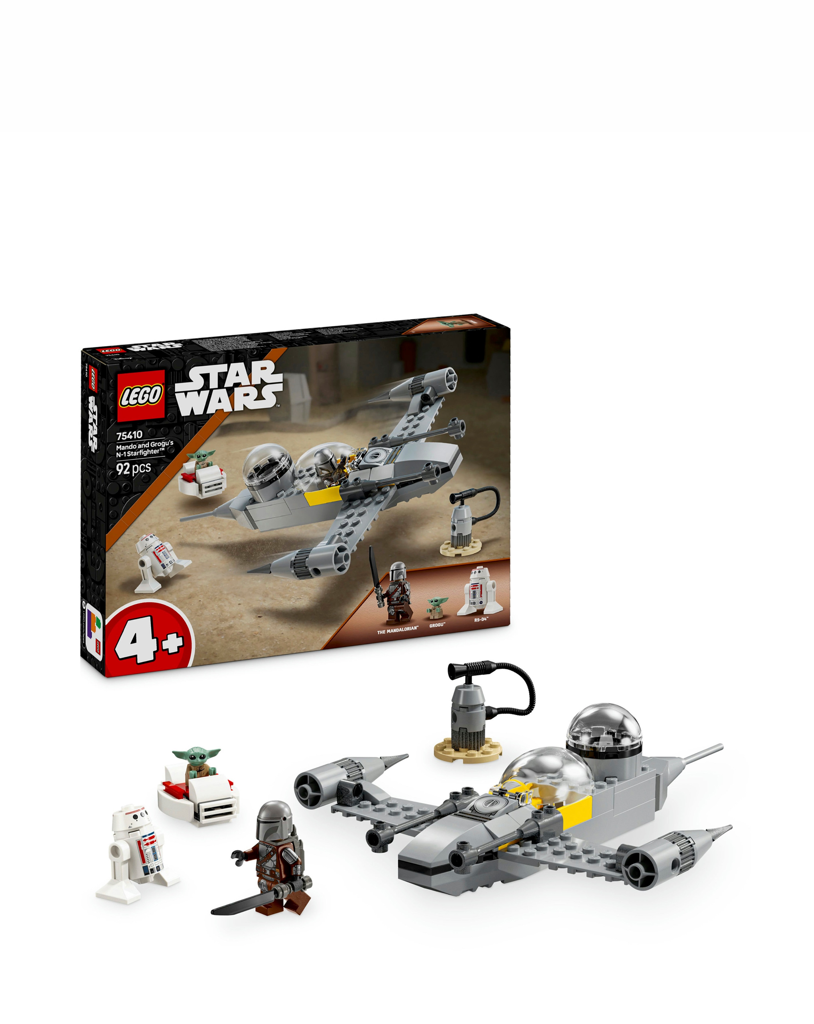 LEGO Star Wars Mando and Grogu's N-1 Sta