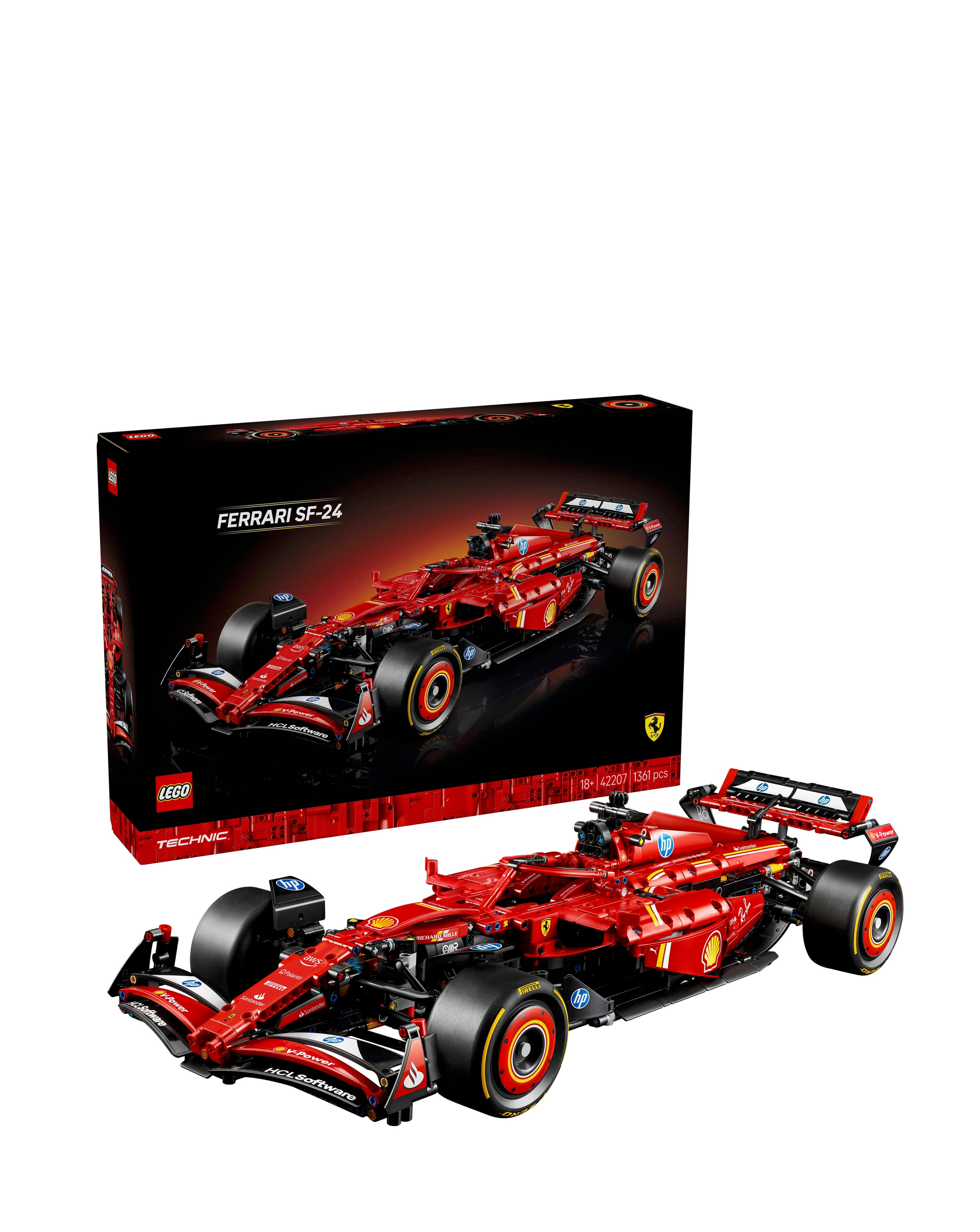 LEGO Technic Ferrari SF-24 F1 Car Model
