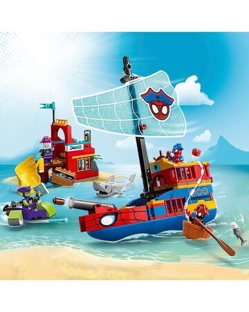 LEGO Marvel Spidey & His Amazing Friends Team Spidey Pirate Ship