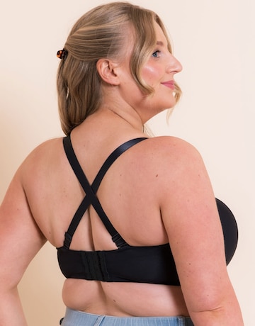 Curvy Kate Luxe Strapless Bra Jet Black