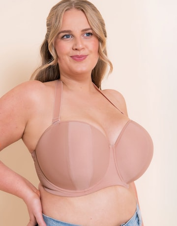 Curvy Kate Luxe Strapless Bra Latte Beige
