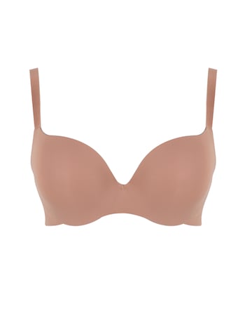 Panache 365 Smoothing Plunge Wired Bra Honey