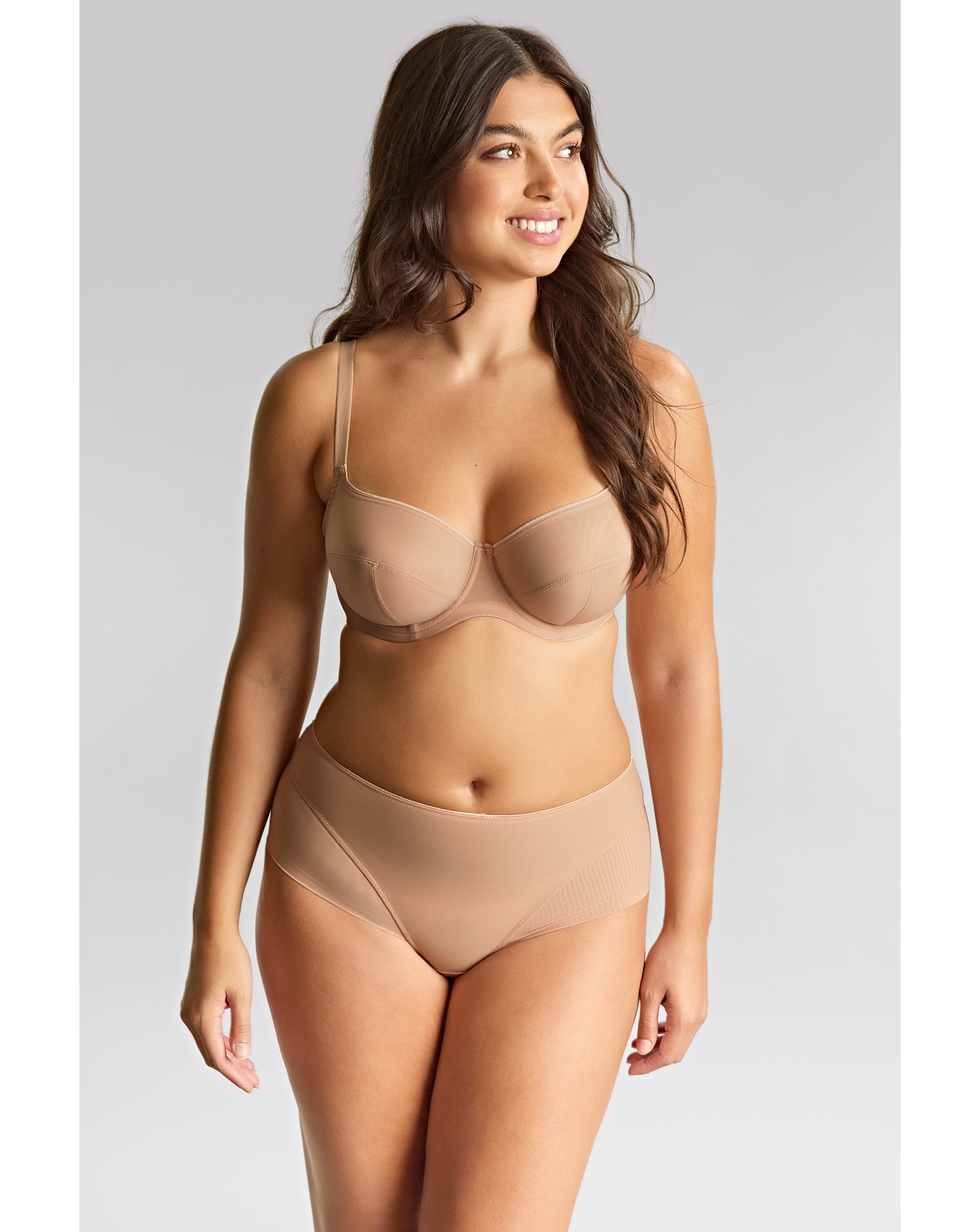 Panache Tango Essence Balcony Bra Honey