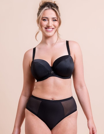 Curvy Kate Daze Padded T Shirt Balcony Bra Black