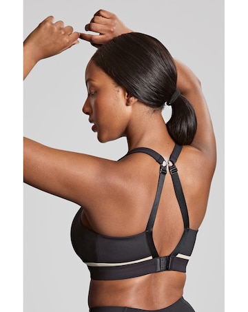 Panache Freedom Non Wired Non Padded Sports Bra Black/Chalk