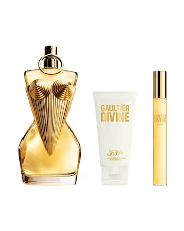 Jean Paul Gaultier Divine 100ml EDP & 75ml Body Lotion & 10ml Mini