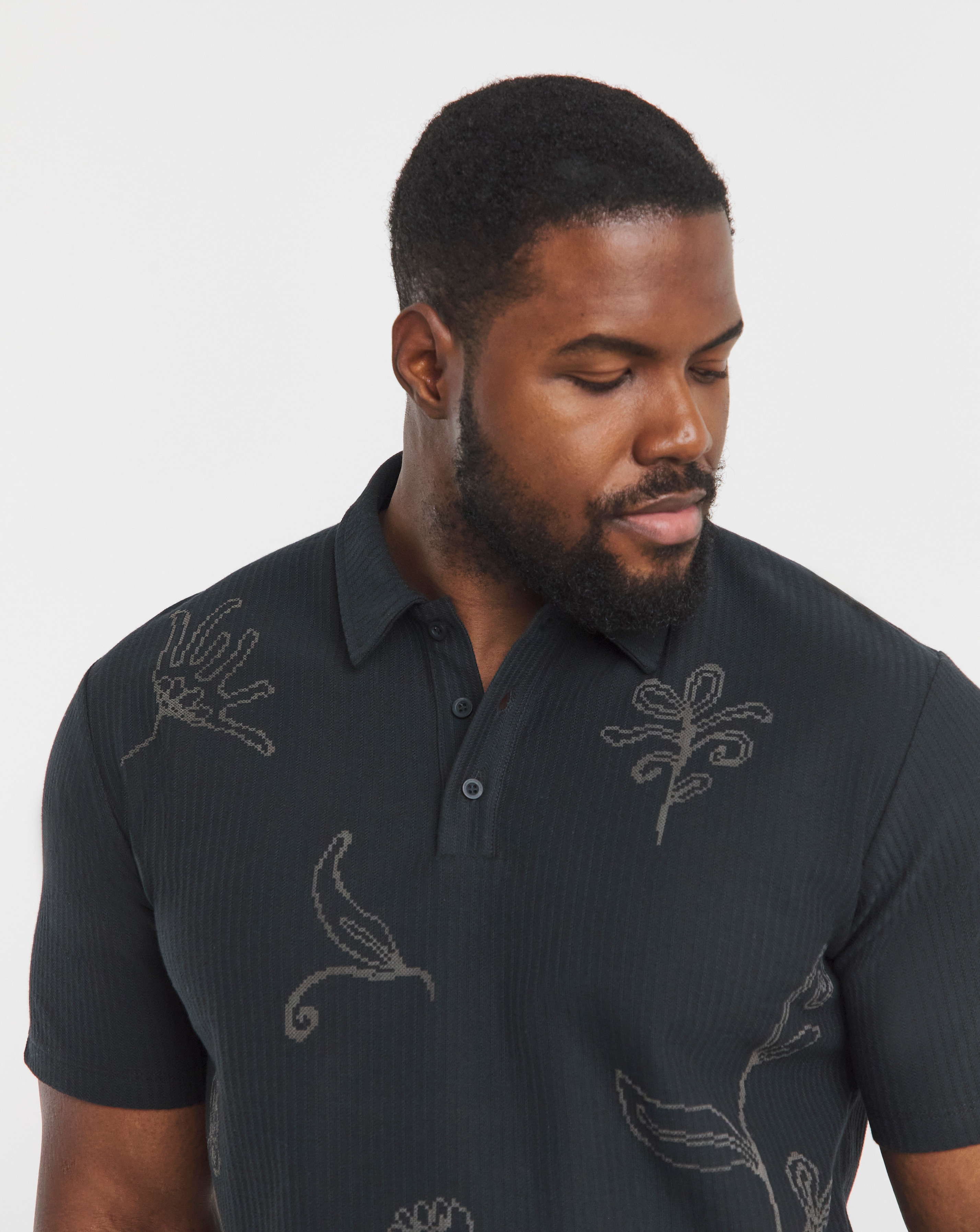 Jack & Jones Premium Leon Floral Polo