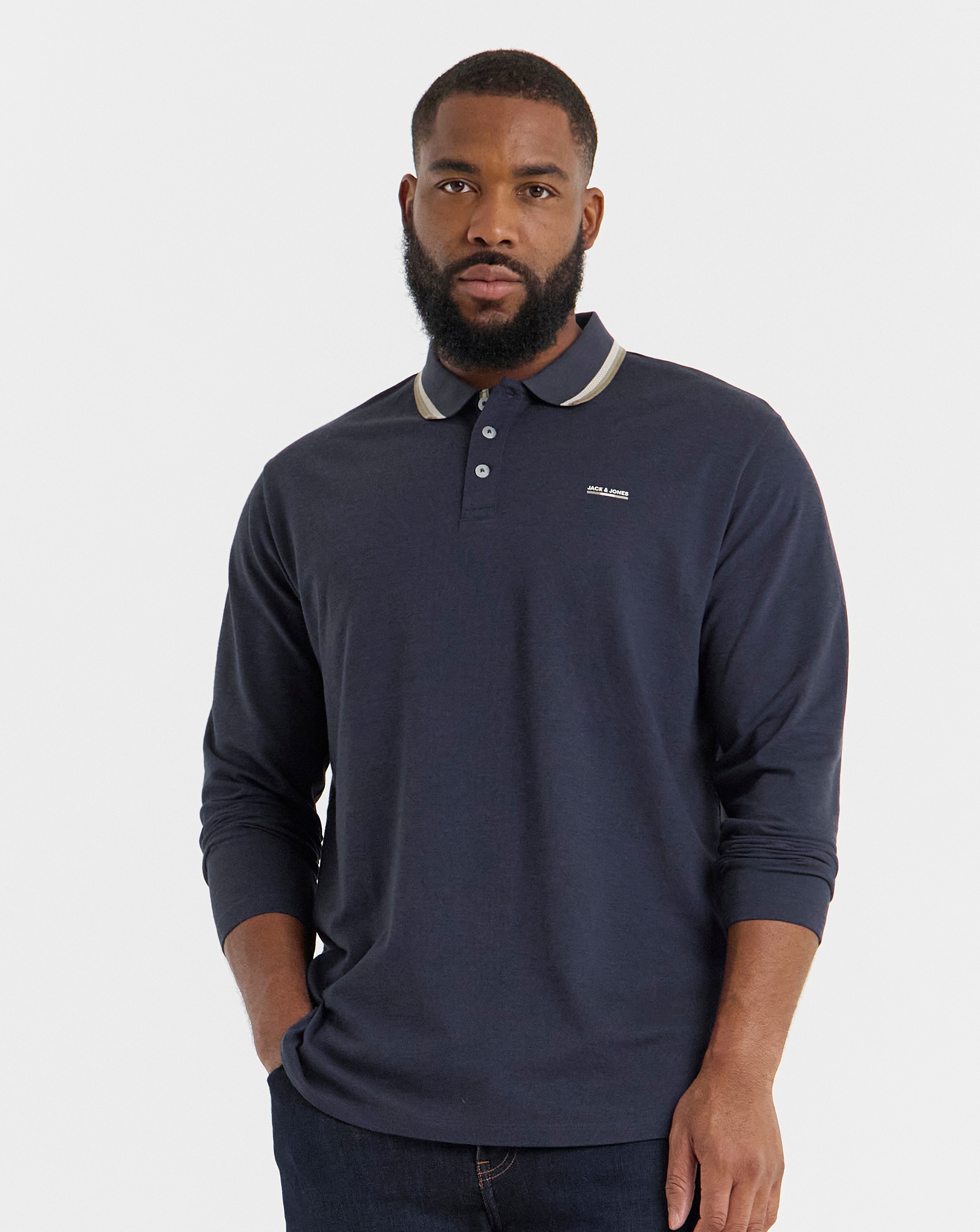 Jack & Jones Blualves Long Sleeve Polo