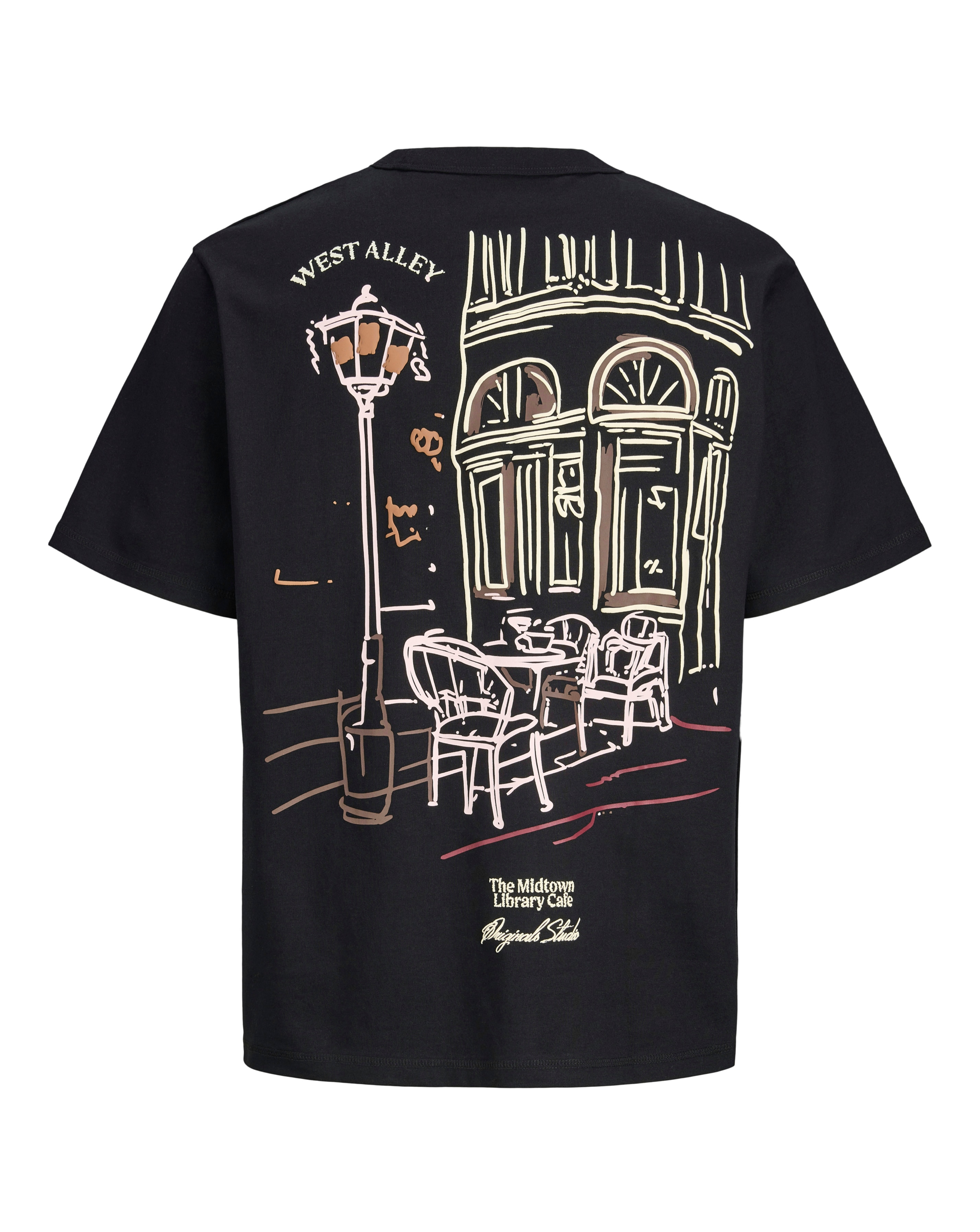 Jack& Jones Bedford Back Graphic T-Shirt