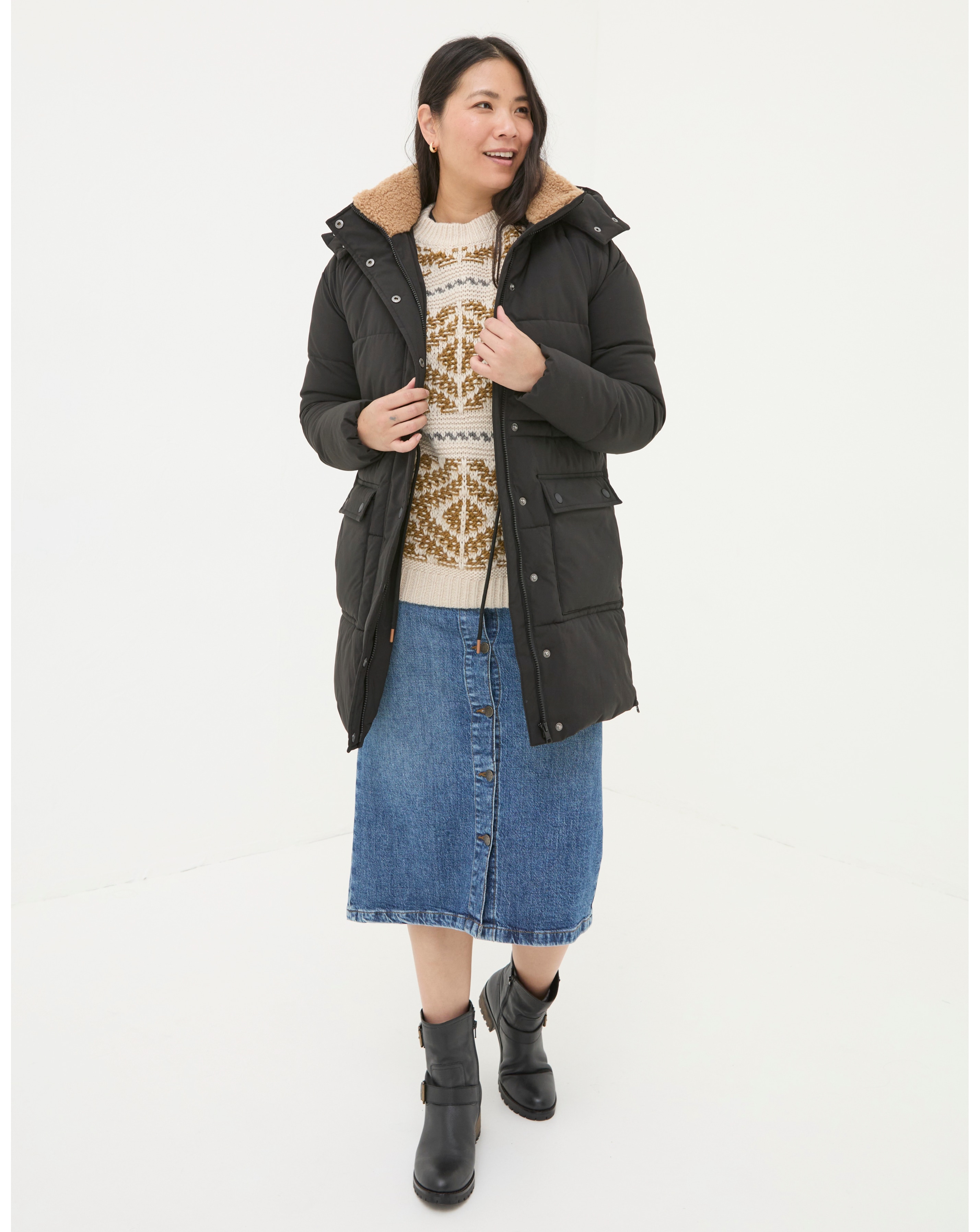 FatFace Maddie Puffer Coat