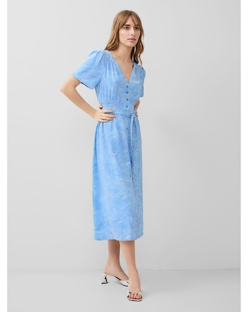 French Connection Bernice Button Through Dress