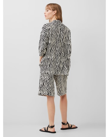 French Connection Zebra Print Shirt
