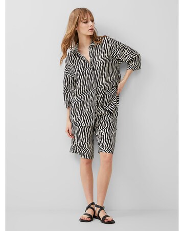 French Connection Zebra Print Shirt