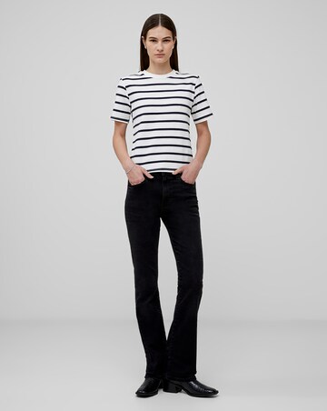 French Connection Rallie Cotton Stripe Tee