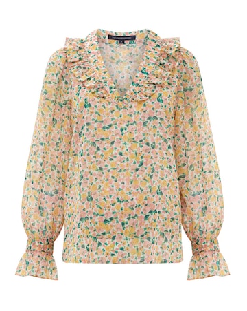 French Connection Hallie Crinkle Shirt