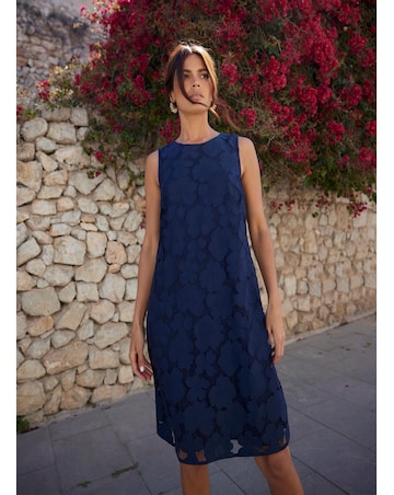 Ro&Zo Lace Mini Shift Dress