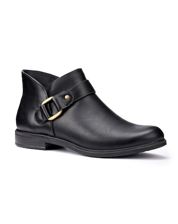 Hotter Linton Wide Fit Ankle Boot