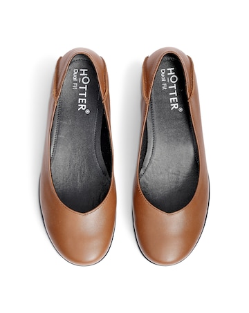 Hotter Birdie Extra Wide Ballerina Pump