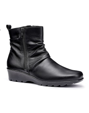 Hotter Milton Wide Fit Wedge Boot