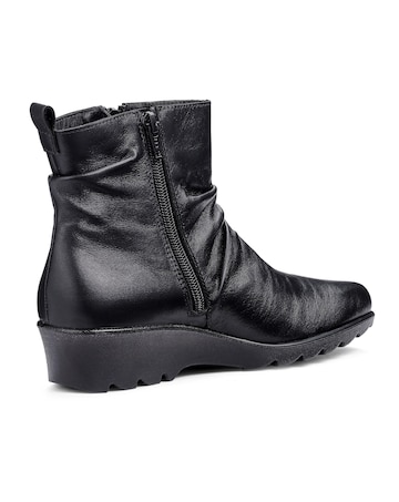Hotter Milton Wide Fit Wedge Boot