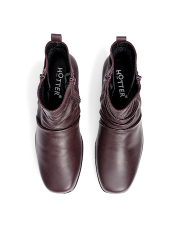 Hotter Milton Wide Fit Wedge Boot
