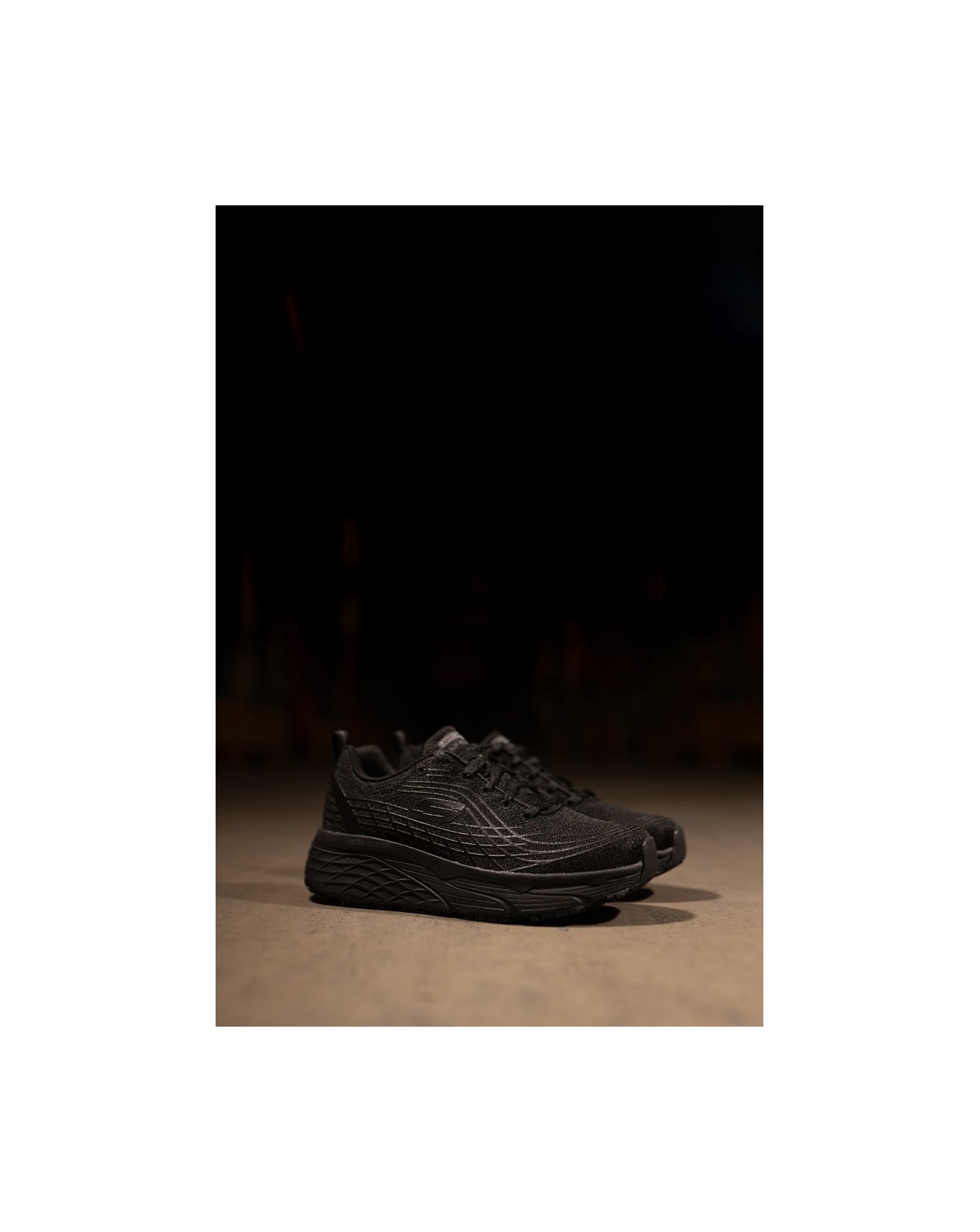 skechers max cushion elite safety shoes