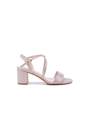 Paradox London Honeysilk Wide E Fit Sandal