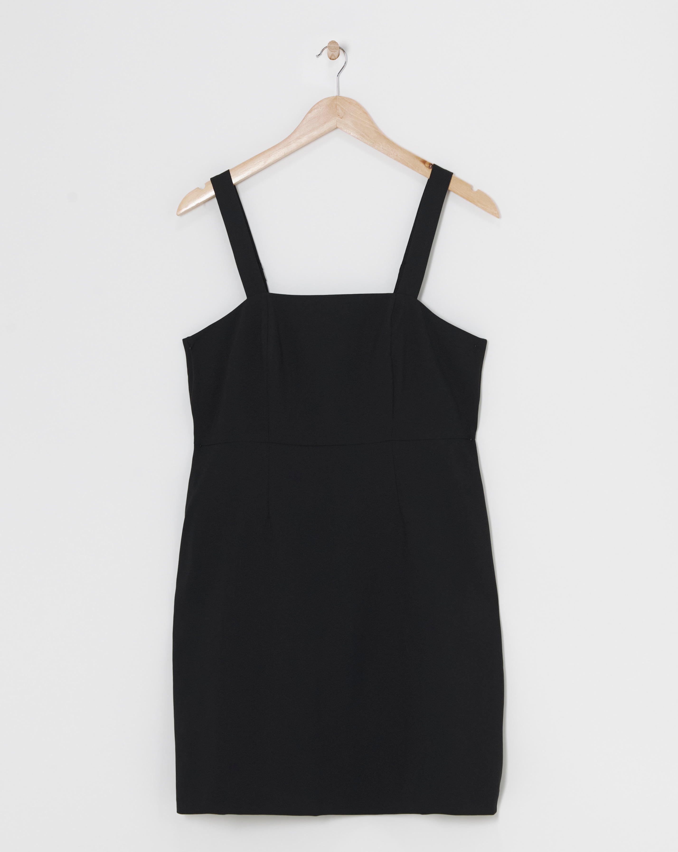 Square Neck Pinafore Dress