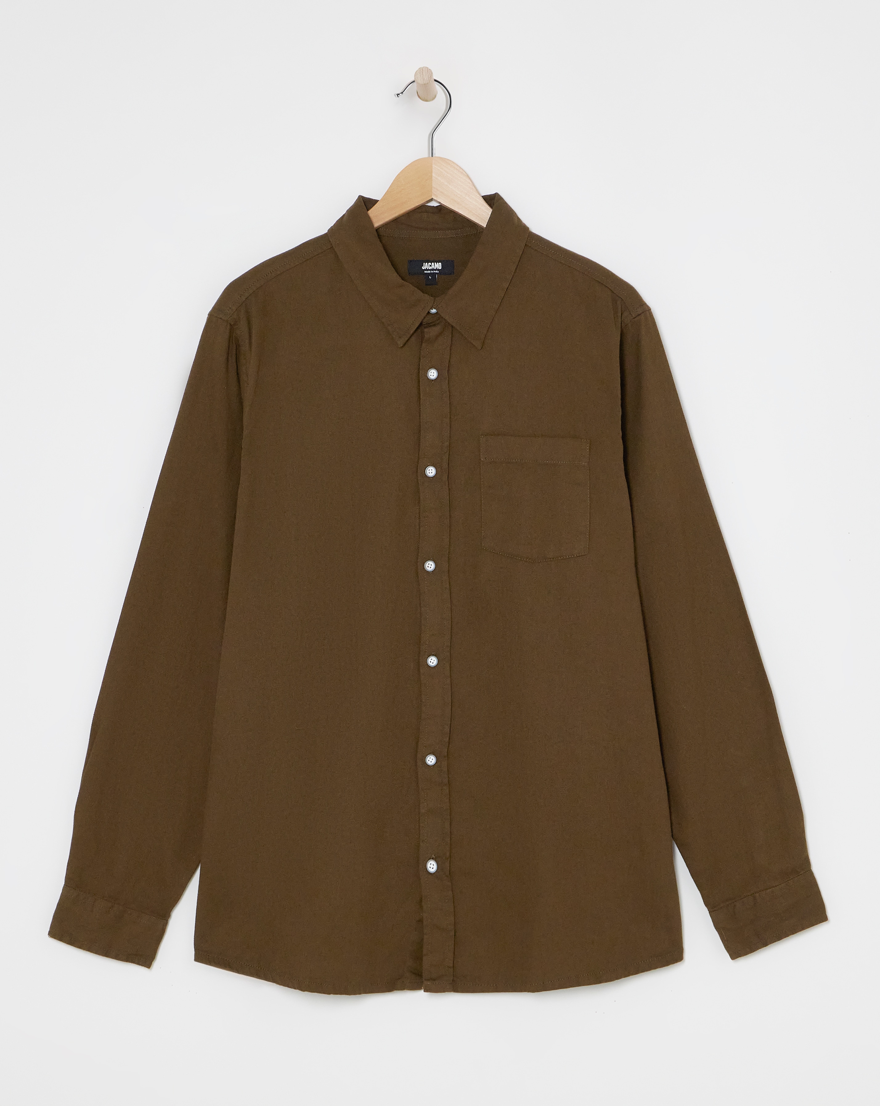 Long Sleeve Twill Shirt