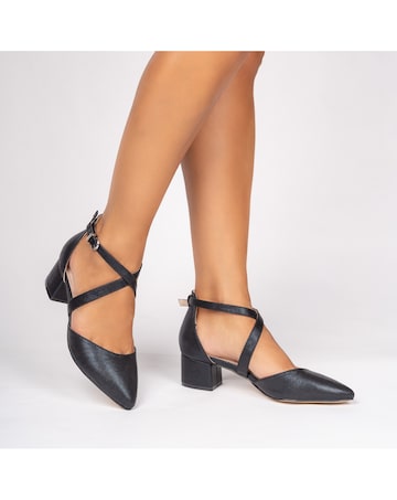 Paradox London Fran Wide Fit Block Heels