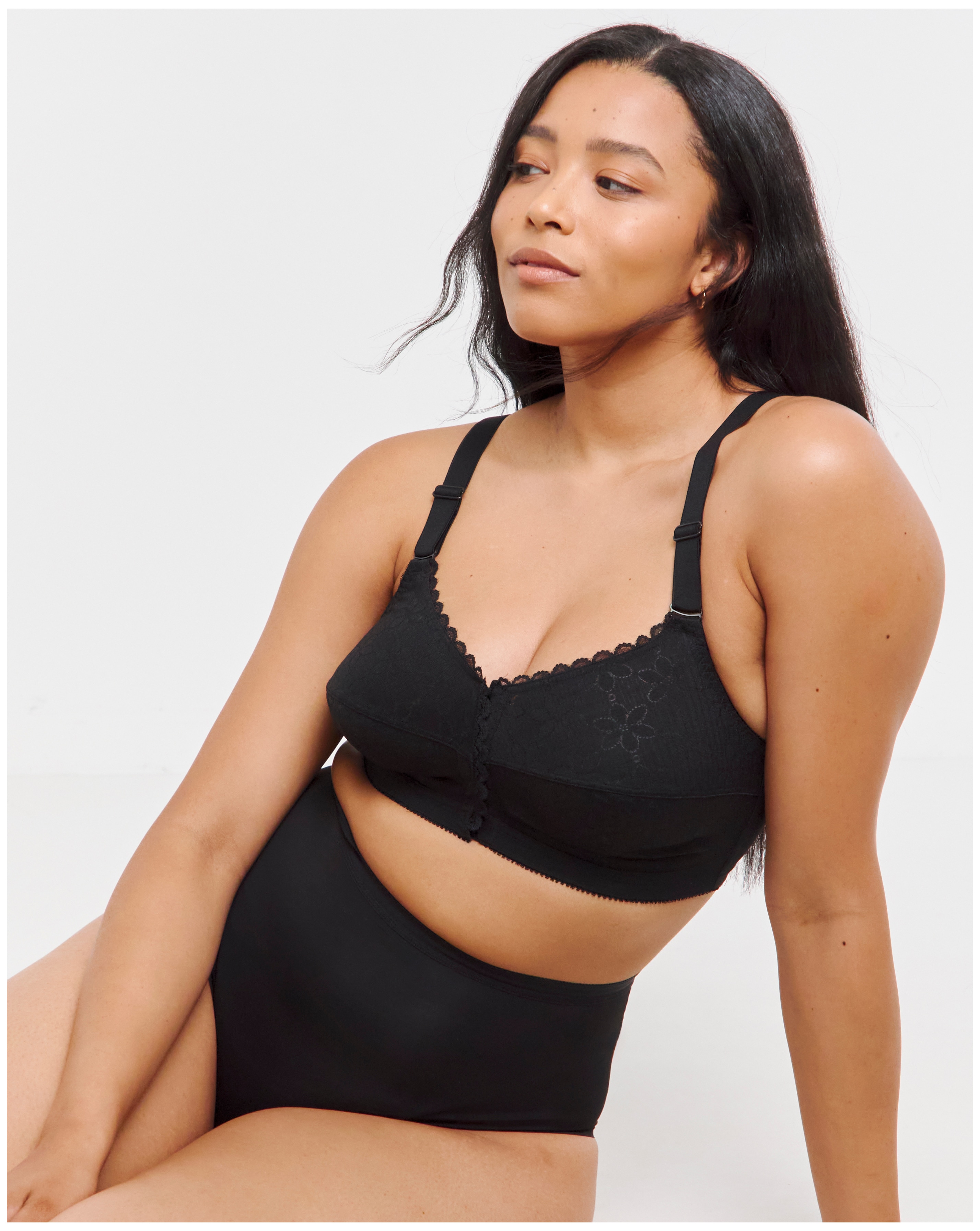 Berlei Front Fastening NonWired Bra Blk