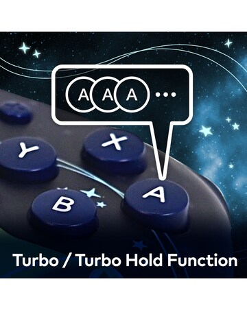 HORI HORIPAD Turbo Wireless Controller for Nintendo Switch 2 - Universe Mario