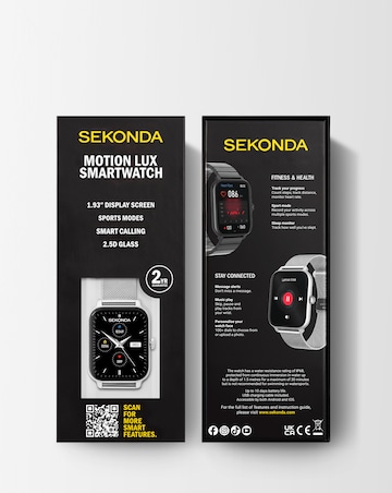 Sekonda Motion Lux Smart Watch - Stainless Steel Mesh