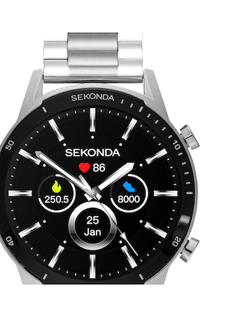 Sekonda Active Lux Smart Watch - Stainless Steel