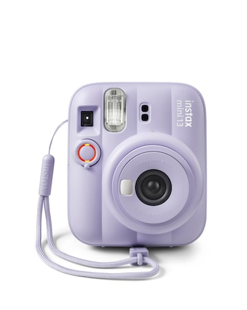 Fujifilm Instax Mini 13 Camera inc Skinny Dip Case & 20 Shot Film Dreamy Purple