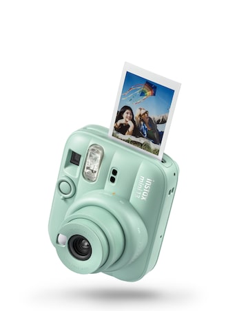 Fujifilm Instax Mini 13 Camera inc Skinny Dip Case & 20 Shot Film - Lagoon Green