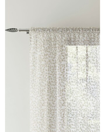 Willow Leaf Print Voile