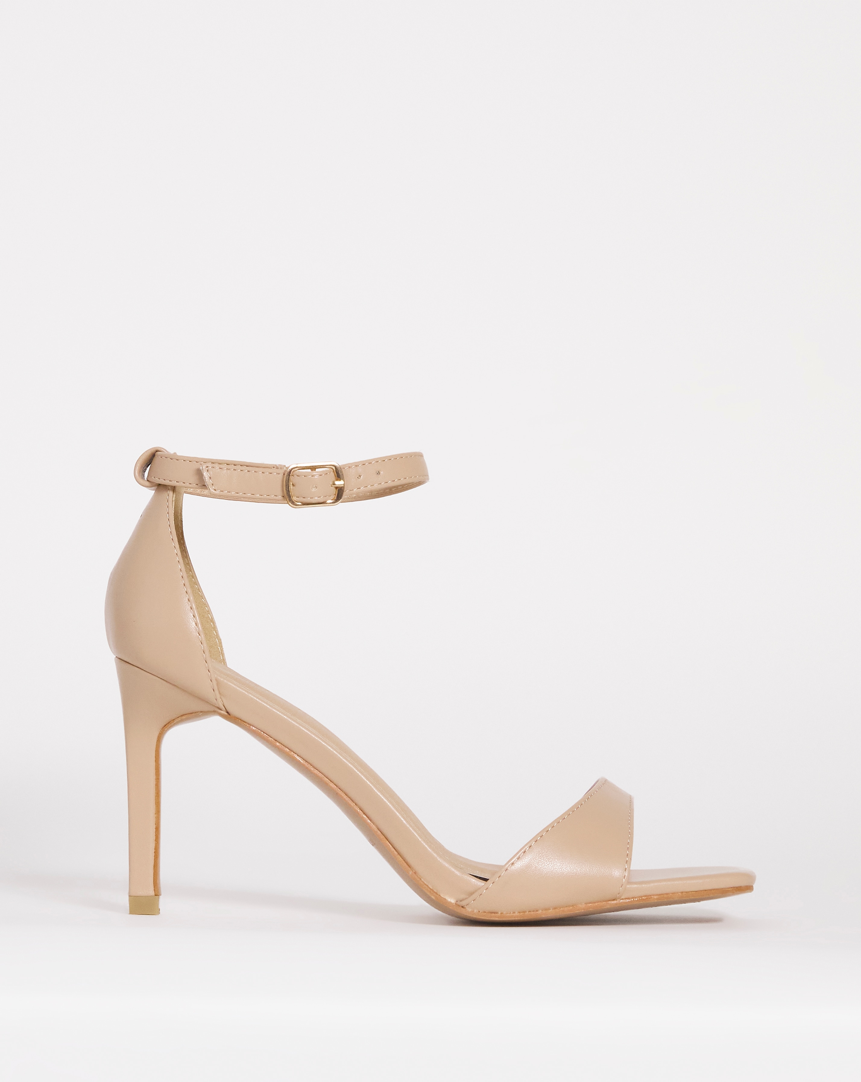 Barely There Heeled Sandals Ex Wide