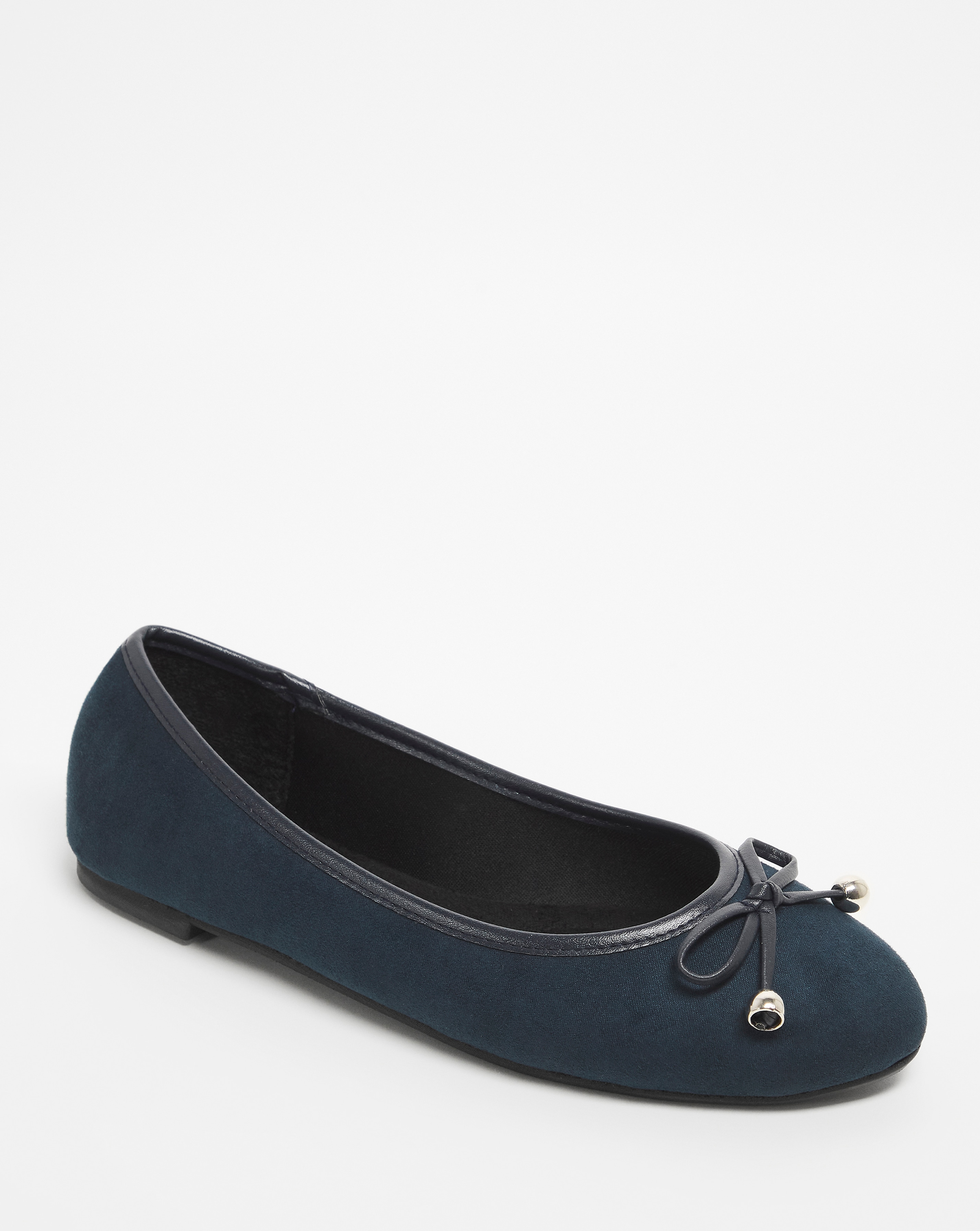 Classic Flat Ballerina Shoes Wide Fit