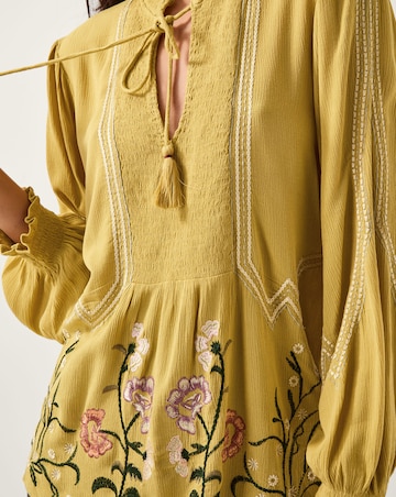 Monsoon Heidi Floral Tassel Blouse