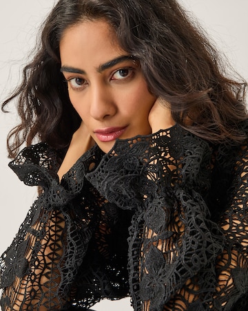 Monsoon Phoebe Sheer Lace Blouse