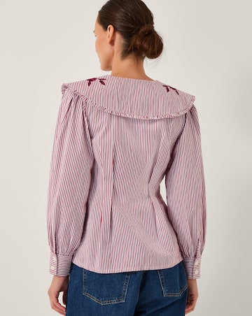 Monsoon Marta Floral Stripe Shirt