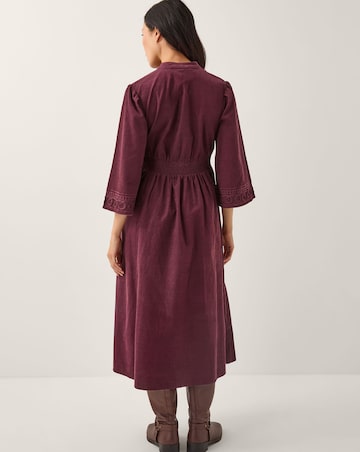 Monsoon Jimena Corduroy Midi Dress