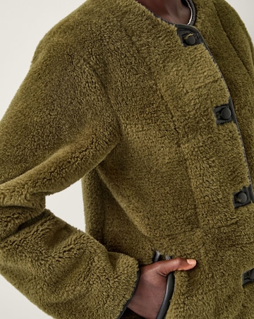 Monsoon Lara Faux Fur Teddy Jacket