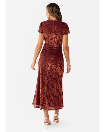 Maya Deluxe Floral Print Dress