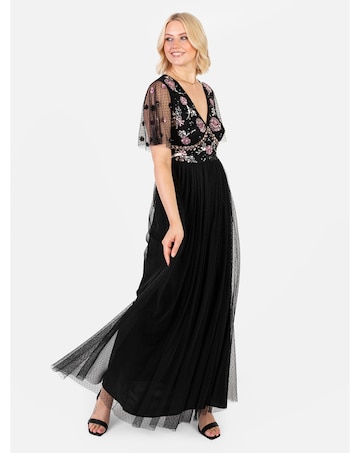 Maya Deluxe Embellished Dress