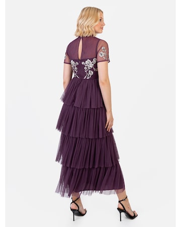 Maya Deluxe Embroidered Dress