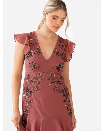 Maya Deluxe Embellished Dress