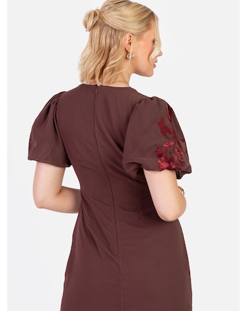 Maya Deluxe Embroidered Dress